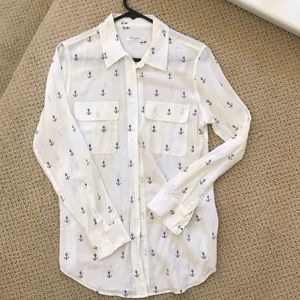 Equipment Anchor Signature Button Down top small